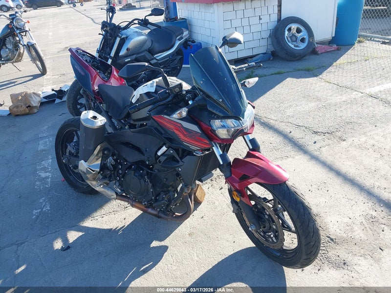 2019 Kawasaki Er400 D Черный vin: JKAERKD17KDA43365