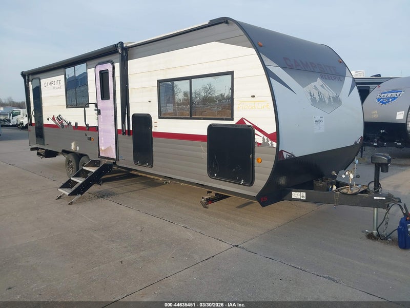 2025 Forest River Campsite   White vin: 4X4TC1B25SX164566