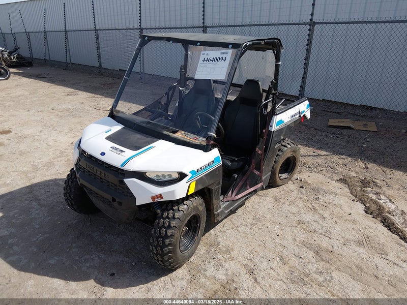2021 Polaris Ranger 150 Efi White vin: L6KHZB151MS001740