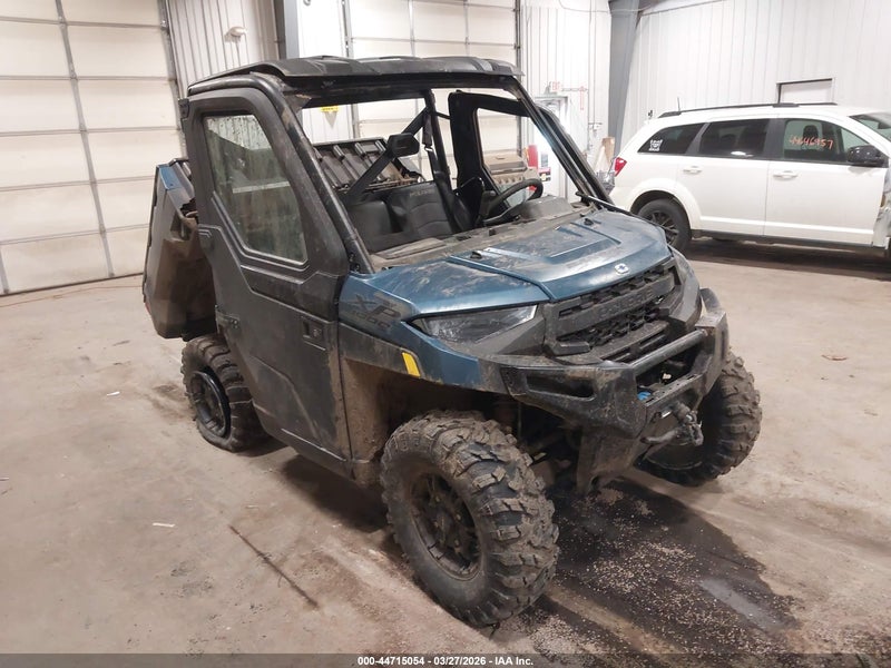 2025 Polaris Ranger Xp 1000 Premium Синий vin: 4XARRE990S8766186