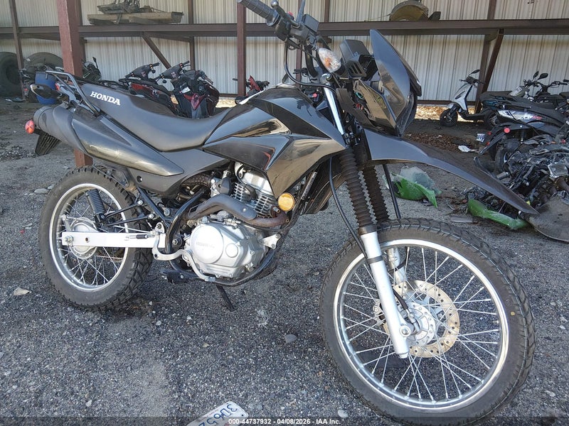 2023 Honda Xr150l E Black vin: 3H1KD1316PD004922