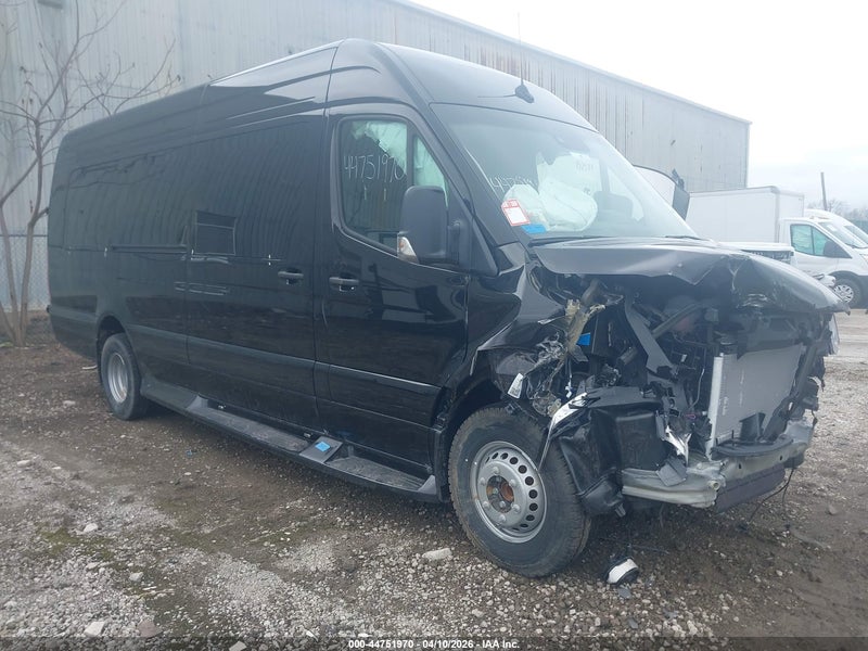 2024 Mercedes-benz Sprinter 3500xd High Roof 4-cyl Diesel Ho Black vin: W1X8ND3Y3RP746265
