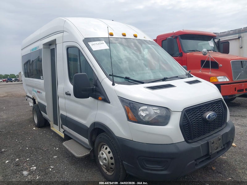 2022 Ford Transit-350 Passenger Van Xl White vin: 1FDVU4X88NKA69393