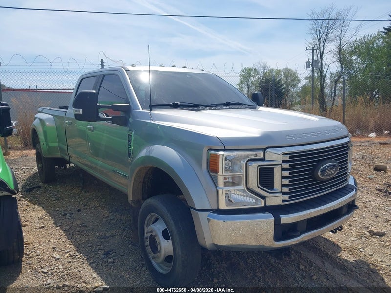 2021 Ford F-450 Xl Silver vin: 1FT8W4DT8MED73700