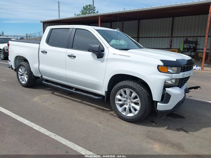2022 Chevrolet Silverado 1500 Ltd 2wd  Short Bed Custom White vin: 1GCPWBEK4NZ233465