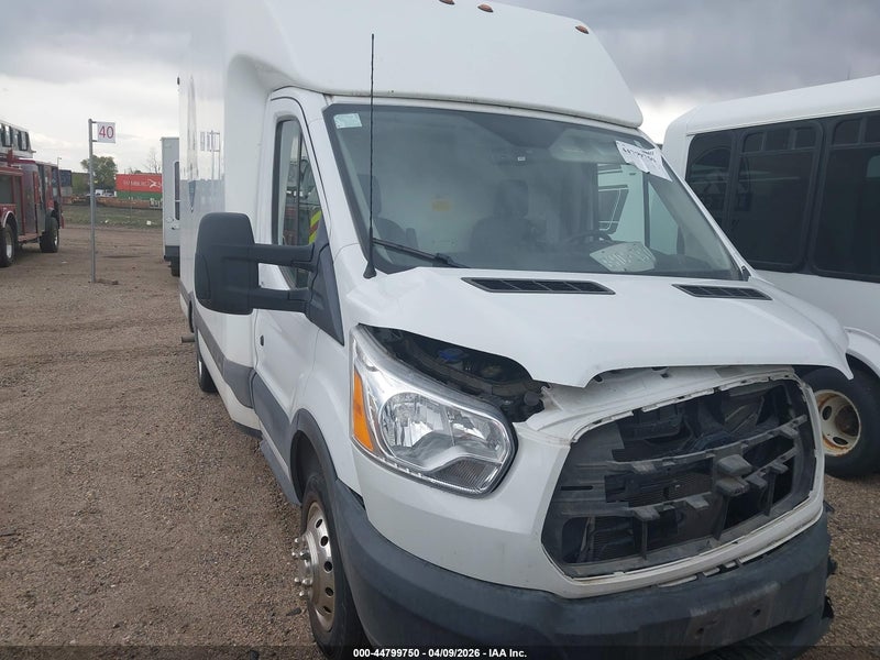 2019 Ford Transit-350 Cutaway   White vin: 1FDWS8PM0KKB26521