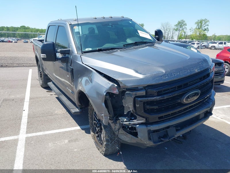 2021 Ford F-250 Lariat Gray vin: 1FT8W2BTXMED86276