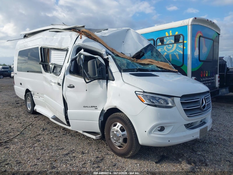 2021 Mercedes-benz Sprinter 3500xd High Roof V6 White vin: W1X8ED3Y5MT066755
