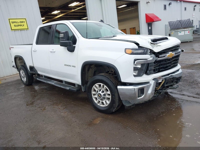 2025 Chevrolet Silverado 2500hd   White vin: 2GC1KNEY8S1224330
