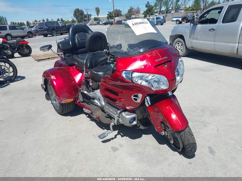 2008 Honda Gl1800   Burgundy vin: 1HFSC47H18A710474