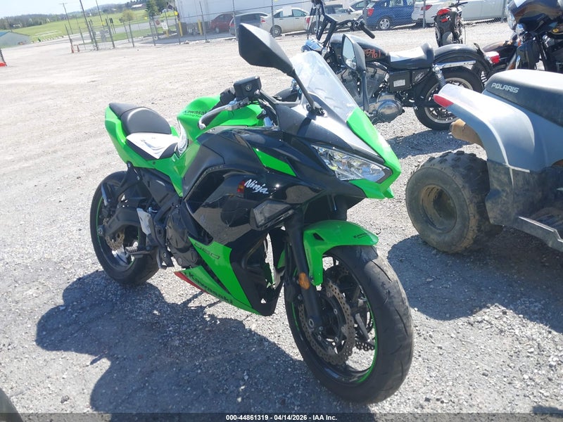 2024 Kawasaki Ex650 P Green vin: ML5EXEP15RDAB8215