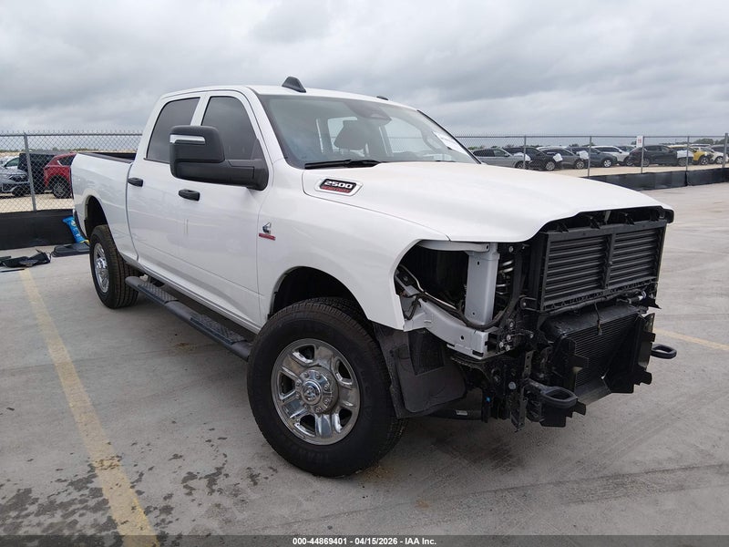 2026 Ram 2500 Tradesman  4x4 6'4 Box White vin: 3C63R5CL9TG156258