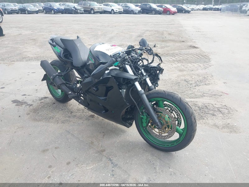 2001 Kawasaki Zx600 J1 Черный vin: JKAZX4J151A033065