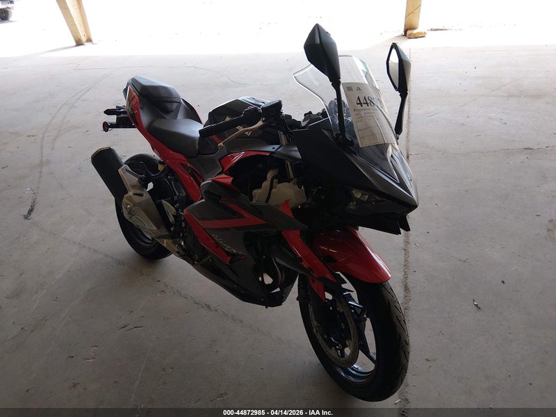 2025 Kawasaki Ex500 A/b Black vin: ML5EXGJ15SDA44425