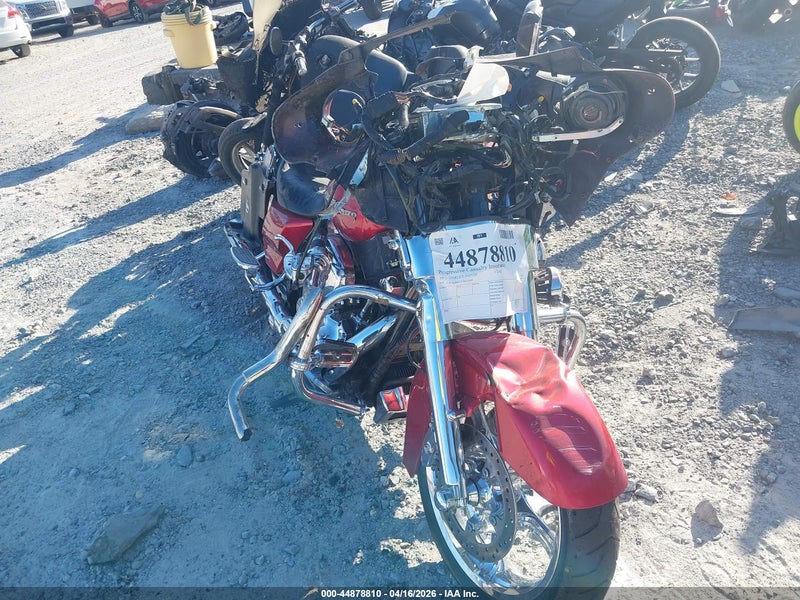 2012 Harley-davidson Flhx Street Glide Red vin: 1HD1KBM12CB629389