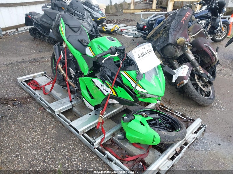 2025 Kawasaki Ex500 H Green vin: ML5EXGH17SDA39068