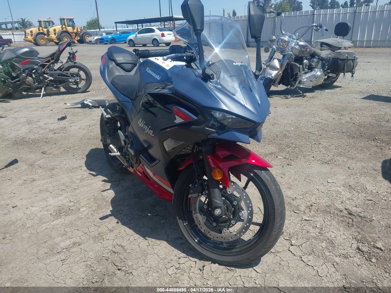 2026 Kawasaki Ex500 A/b Navy vin: ML5EXGJ11TDA73938