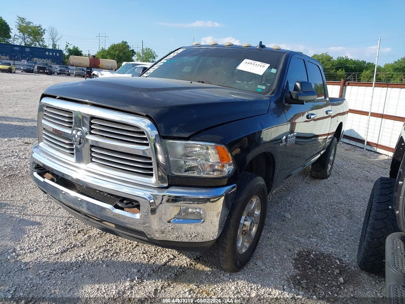 2016 Ram 3500 Big Horn Черный vin: 3C63R3DL8GG390187