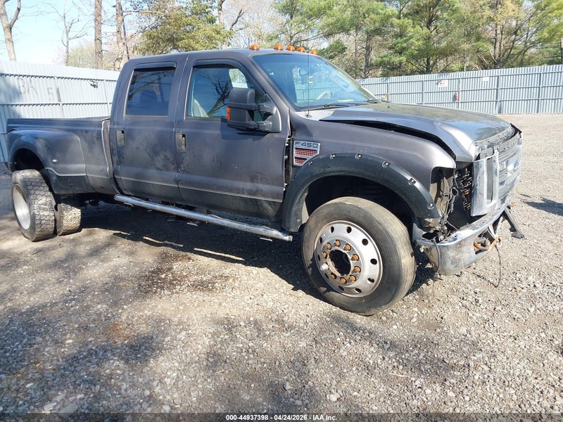 2008 Ford F-450 Lariat Gray vin: 1FTXW43R68EB41748