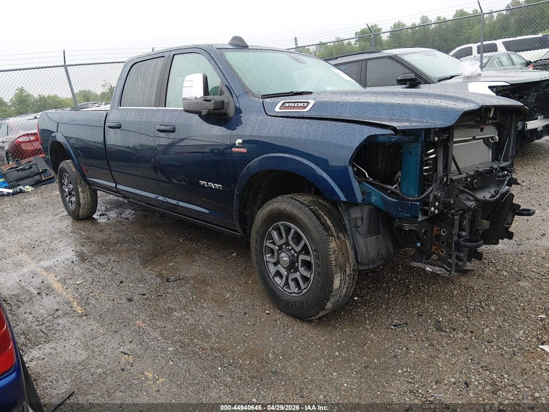 2024 Ram 3500 Limited Longhorn  4x4 8' Box Blue vin: 3C63R3KL0RG383370