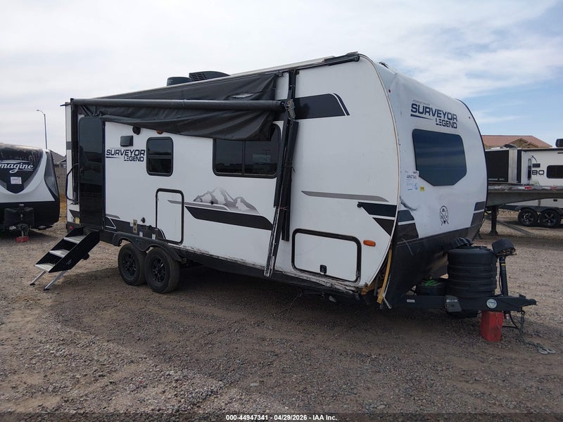 2024 Forest River Surveyor   White vin: 4X4TSVV27RL047594