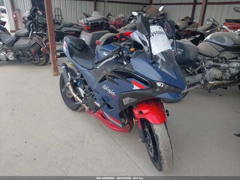 2026 Kawasaki Ex500 A/b Blue vin: ML5EXGJ10TDA81285