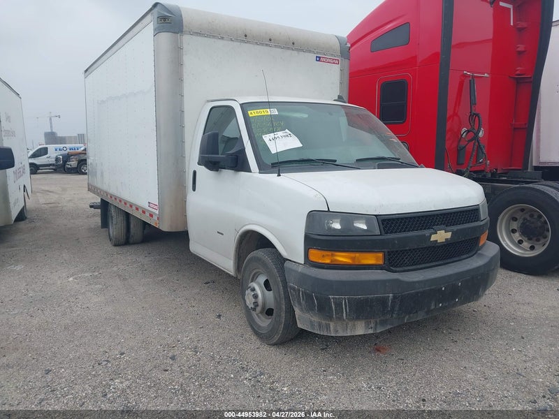 2020 Chevrolet Express Cutaway Work Van White vin: 1HA3GTCG9LN008748