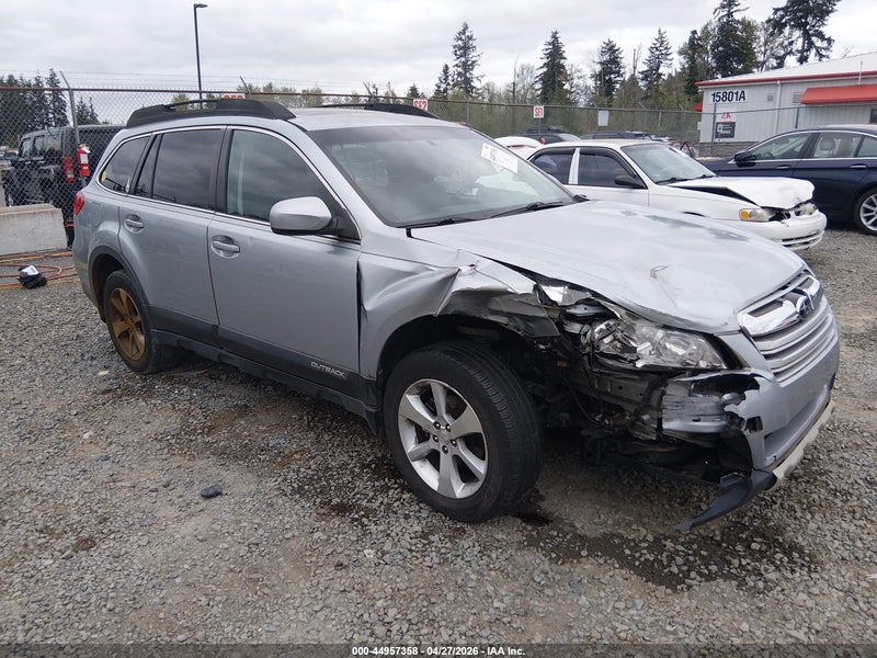 2013 Subaru Outback 2.5i Limited Silver vin: 4S4BRBKCXD3237354