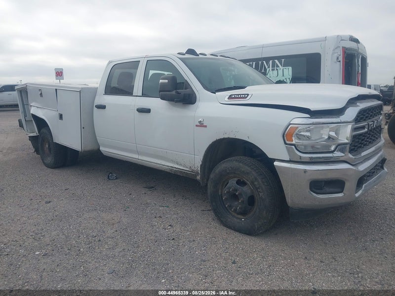 2024 Ram 3500 Chassis Tradesman/slt/laramie/limited White vin: 3C7WRTCL7RG175445