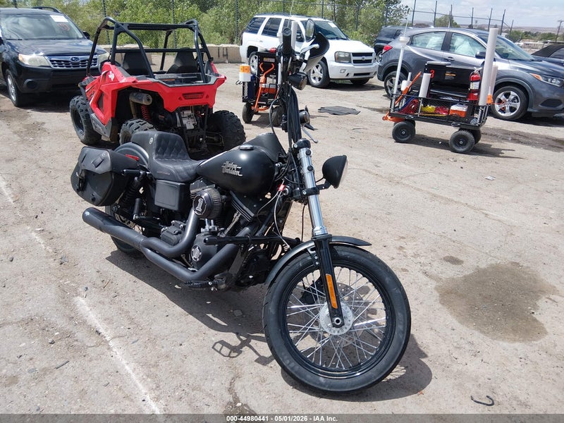 2013 Harley-davidson Fxdb Dyna Street Bob Black vin: 1HD1GX41XDC317556