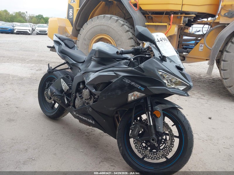 2019 Kawasaki Zx636 K Gray vin: JKBZXJH19KA001107