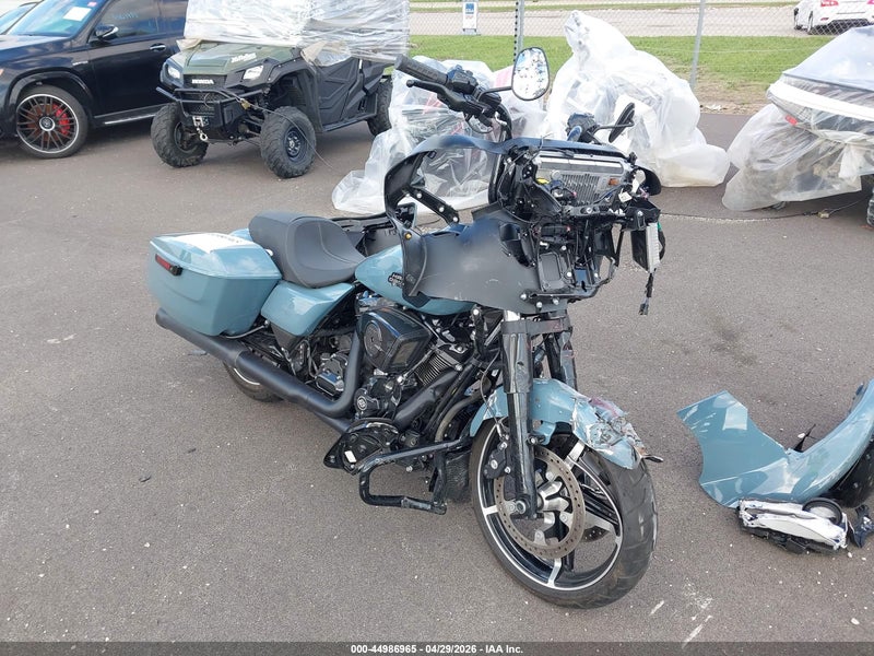2024 Harley-davidson Fltrx   Blue vin: 1HD1KH710RB628913