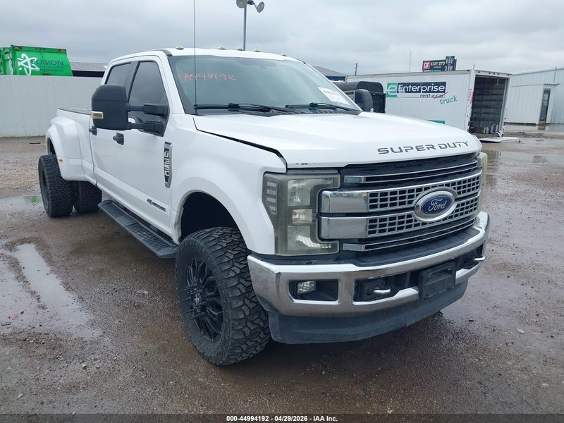 2017 Ford F-350 Xl White vin: 1FT8W3DT4HEF36066