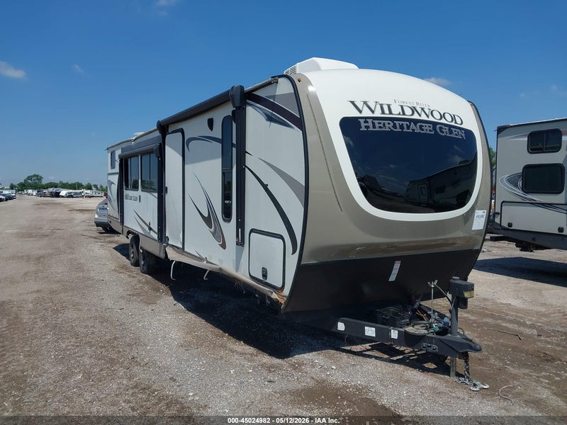 2021 Forest River Wildwood   White vin: 4X4TWBG21MU022256