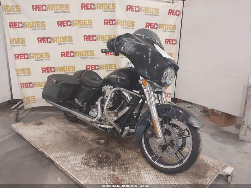2016 Harley-davidson Flhx Street Glide Black vin: 1HD1KBM15GB669083
