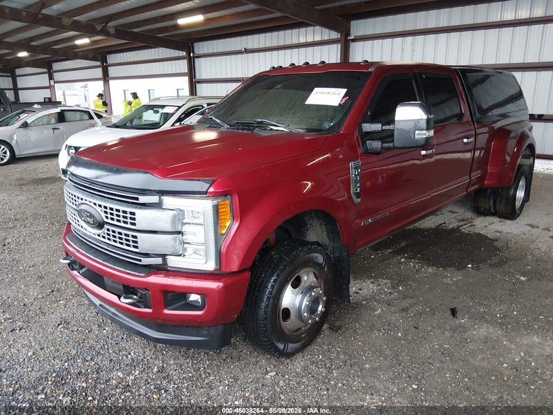 2017 Ford F-350 Platinum Red vin: 1FT8W3DT6HEF01609