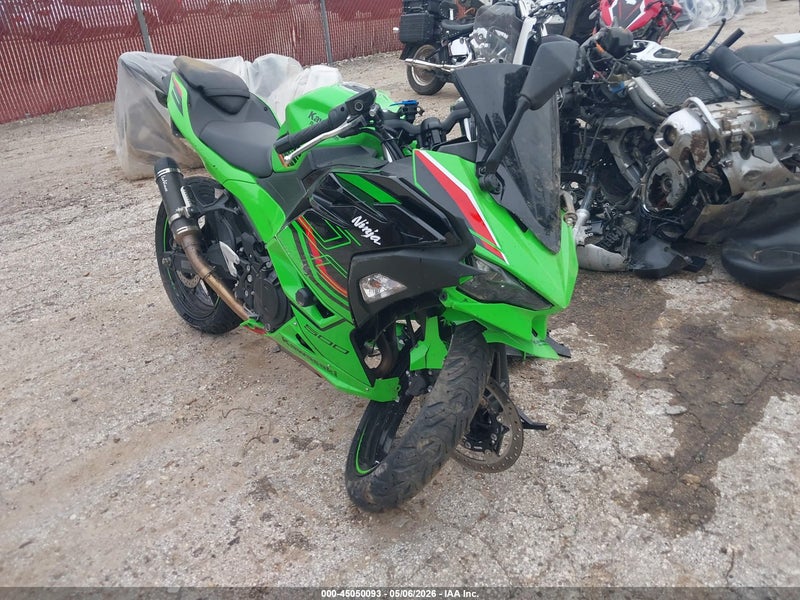 2024 Kawasaki Ex500 H Green vin: ML5EXGH14RDA12520