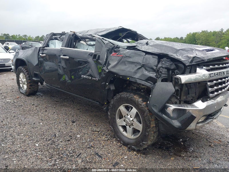 2020 Chevrolet Silverado 2500hd 4wd  Standard Bed Ltz Black vin: 1GC4YPEY8LF147363