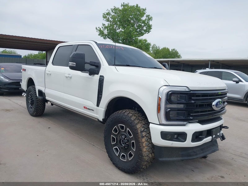 2026 Ford F-250 Platinum White vin: 1FT8W2BMXTEC27345