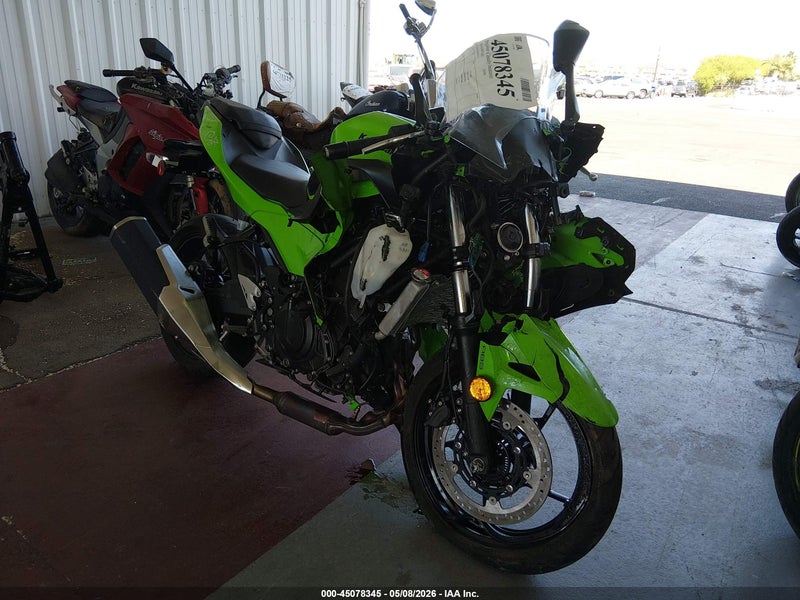 2026 Kawasaki Ex500 A/b Green vin: ML5EXGJ16TDA77127