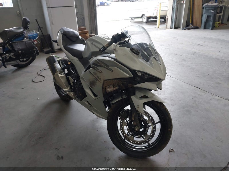2025 Kawasaki Ex500 H Silver vin: ML5EXGH13SDA57485