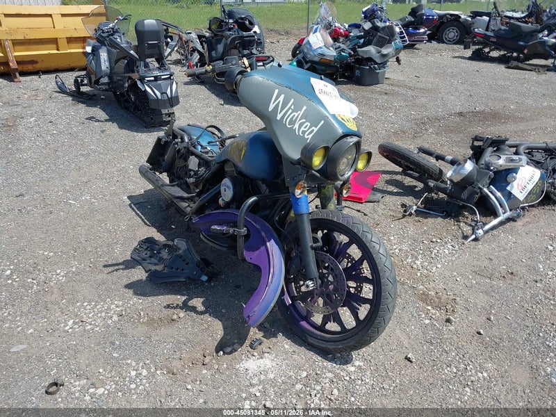 2000 Harley-davidson Flhtci   Blue vin: 1HD1FFW10YY629436