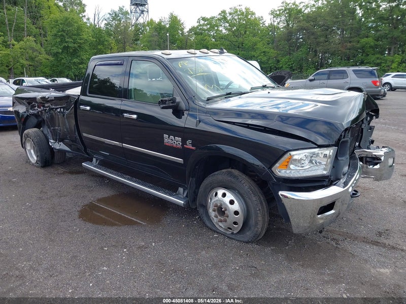 2014 Ram 3500 Laramie Black vin: 3C63RRJL1EG173326