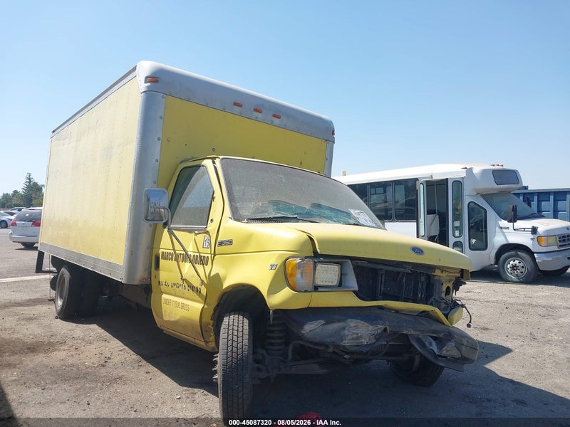 1998 Ford Econoline Rv Cutaway Standard Yellow vin: 1FDWE37L5WHA96209