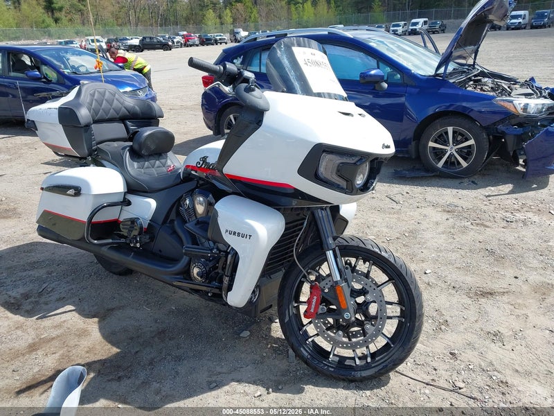 2023 Indian Motorcycle Co. Pursuit Dark Horse With Premium Package White vin: 56KLDFRR6P3420273