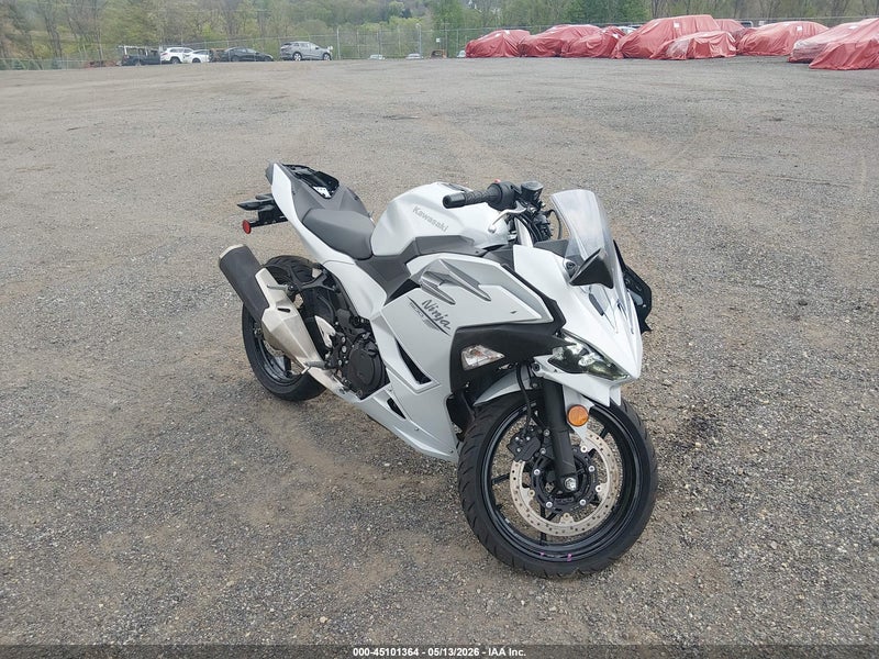 2025 Kawasaki Ex500 H Silver vin: ML5EXGH10SDA47903