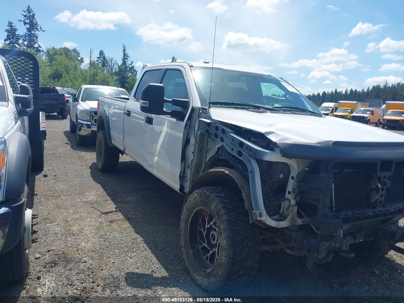 2017 Ford F-350 Xlt White vin: 1FT8W3B6XHED01751