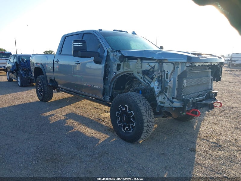 2025 Gmc Sierra 2500hd 4wd  Standard Bed At4x Silver vin: 1GT4UZEY5SF175515
