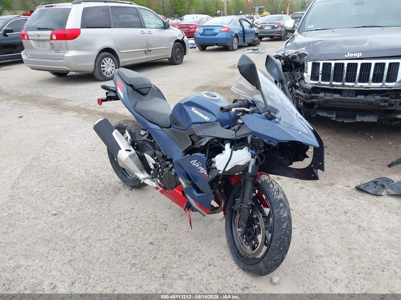 2026 Kawasaki Ex500 A/b Синий vin: ML5EXGJ17TDA85429