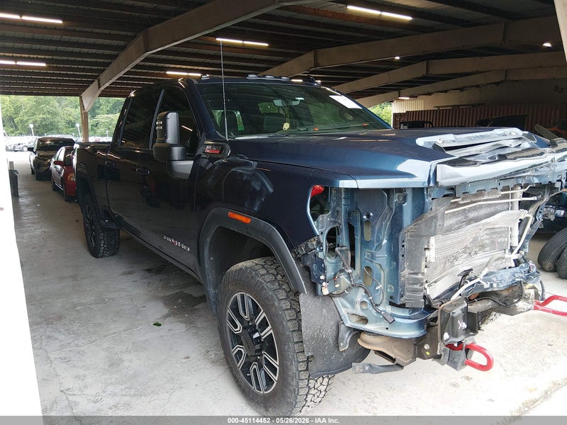 2020 Gmc Sierra 2500hd 4wd  Standard Bed At4 Blue vin: 1GT49PEY6LF142384